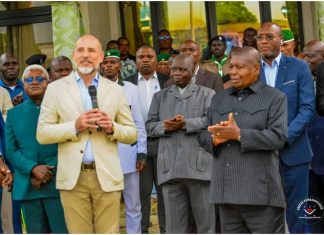 Religion : l’ambassadeur de l’Italie en RDC Alberto Petrangeli en visite de travail à Nkamba nouvelle Jérusalem