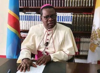 Religion : deux ans après son ordination, l’évêque du diocèse de Matadi Mgr André Giraud Pindi se félicite de sa proximité avec le peuple de Dieu et de la bonne marche de son diocèse