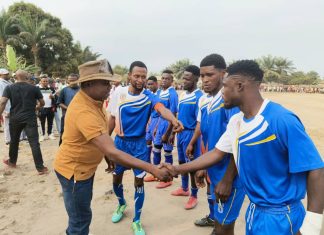 Kongo-central : à Moanda, l’honorable Jean Ndombasi lance la deuxième édition du Tournoi Inter Quartiers Russie 2024