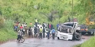 Kongo Central : grave accident de route ce lundi 17 novembre 2025 sur la route nationale N°1, tronçon matadi-kinshasa entre Madimba et Kasangulu